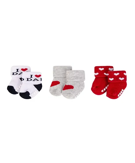 Hudson Childrenswear 3 Pack Socks - Multicolor