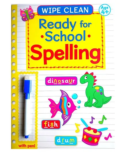 Brown And Watson Wipe Clean Ready For School Spelling - English