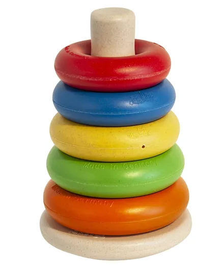 Anbac Antibacterial Stacking Ring Pyramid Set  - Multicolor