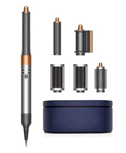 Dyson Airwrap Multi-styler Complete Long Barrel - Bright Nickel and Rich Copper
