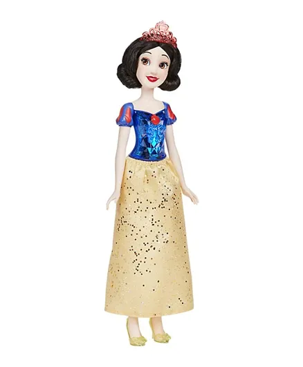 Disney Princess Royal Shimmer Snow White Doll, Fashion Doll With Skirt and Accessories - 35.5cm