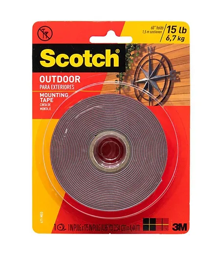 Scotch 411 Medium Outdoor Mounting Tape