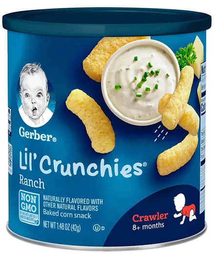 Gerber Lil' Crunchies Ranch - 42g