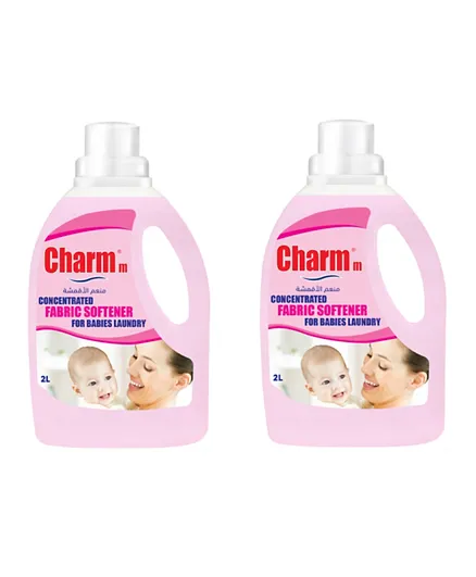 Charmm Fabric Softener for Babies Pack of 2 - 2L Each