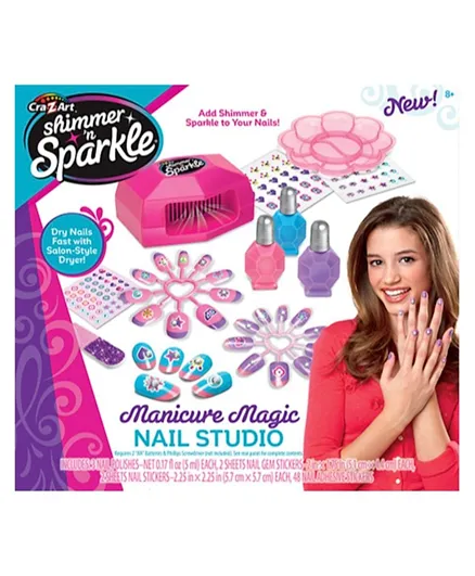 Shimmer n Sparkle Manicure Magic Set - Multicolour