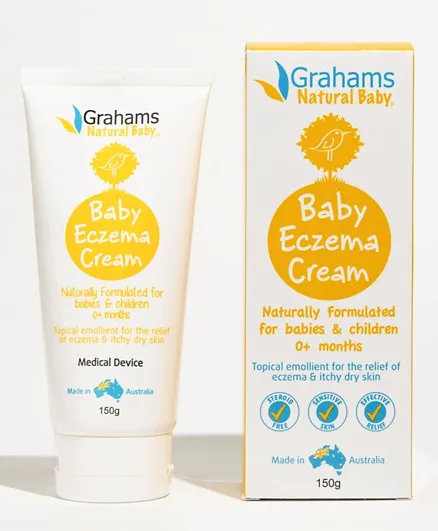 Grahams Natural Baby Eczema Cream - 150g