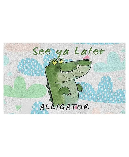 Factory Price Cute Alligator Play Mat for Kids Room - Multicolour