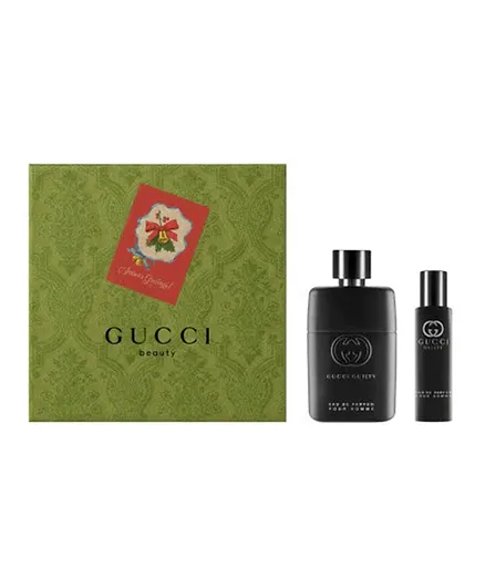 GUCCI Guilty Pour Homme EDP 50 mL + 15 mL Travel Spray Set