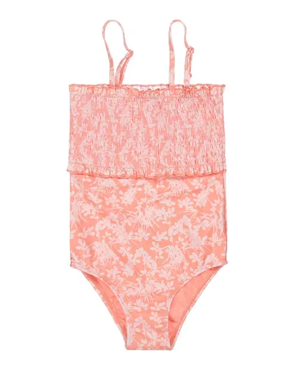 Dirkje Leaves Swimsuit - Salmon Pink