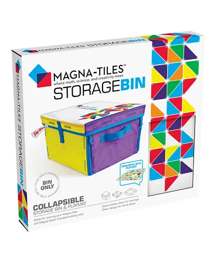 Magna-Tiles Interactive Play Mat and Storage Bin