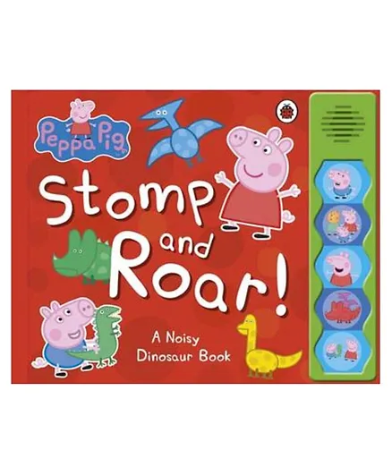 Peppa Pig Stomp and Roar Musical Board Book - English
