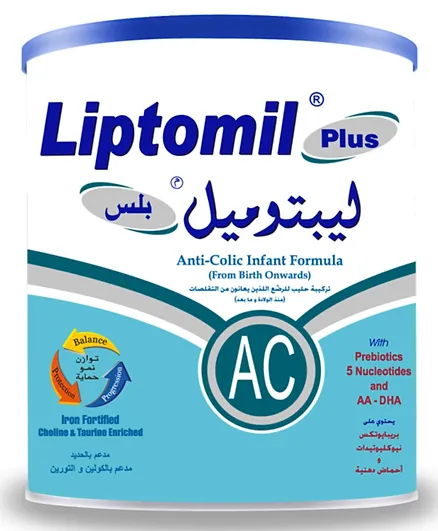 Liptomil Plus AC Infant Formula - 400g