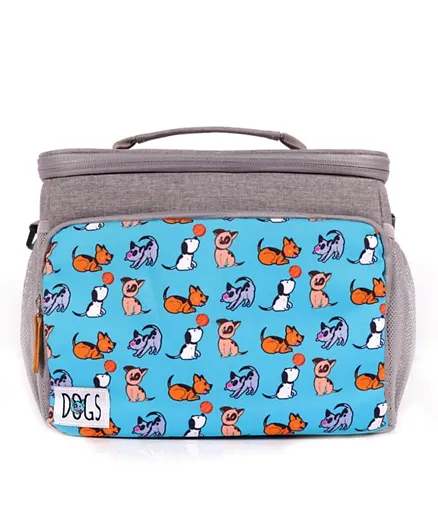 Biggdesign Dogs Insulated Lunch Bag Turquoise - 10L