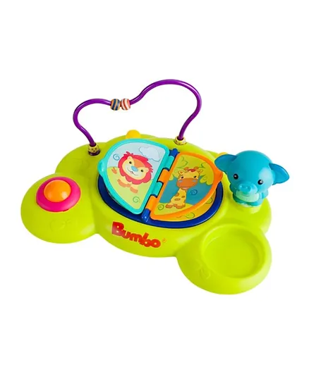 Bumbo Play Top Safari Toy Tray - Green