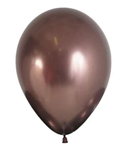 Sempertex Round Latex Balloons Reflex Truffle - Pack of 50
