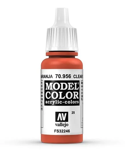 Vallejo Model Color 70.956 Clear Orange - 17mL