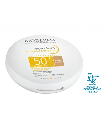 Bioderma Photoderm MAX Mineral Compact SPF50+ Golden Tint - 10g