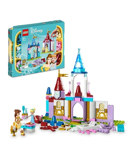 LEGO Disney Princess Disney Princess Creative Castles Building Toy Set 43219 - 140 Pieces