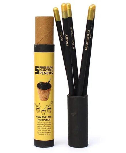 Save the Planet Ecofriendly Pencils Premium - Black