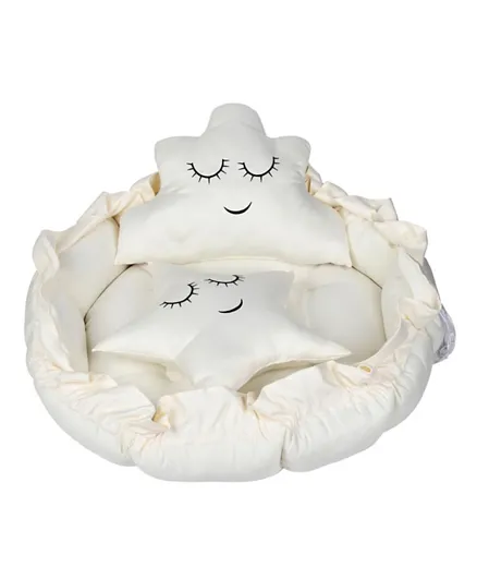 Little Angel Baby Sleeping Nest Pod - Cream