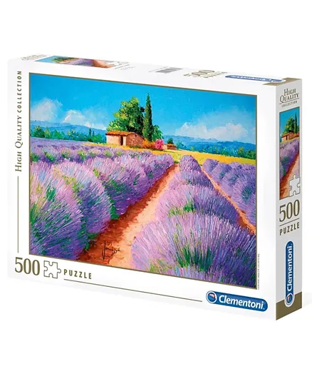 Clementoni Lavender Scent Field Puzzle - 500 Pieces