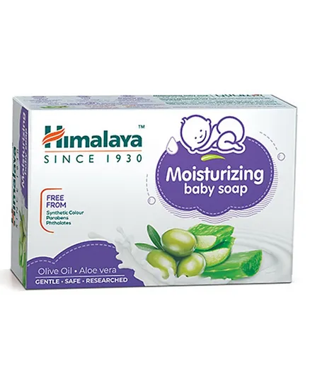 Himalaya Moisturising Baby Soap With Aloe Vera - 125g