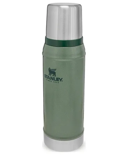 Stanley Jr Classic Legendary Bottle Hammertone Green - 0.75L