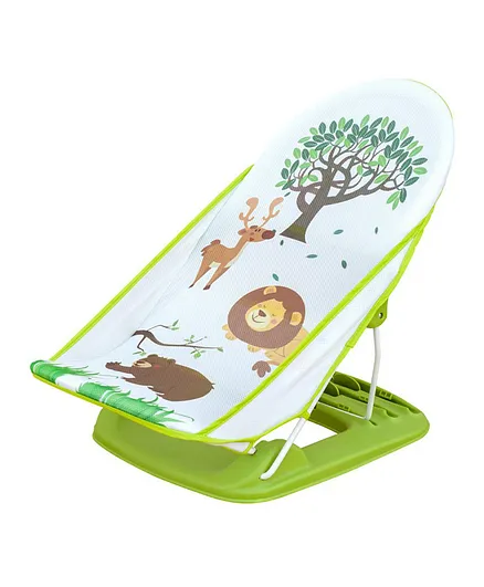 Moon Shower Me Baby Bather Adjustable Chair for Bathtub & Sinks - Green