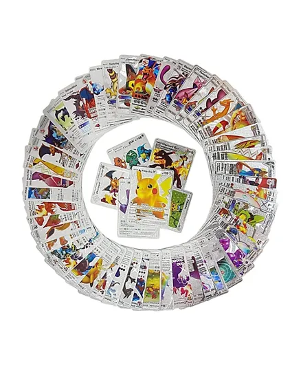 Pokemon Gold Foil Card Set - 55 Pieces