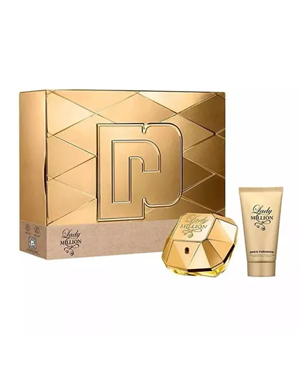 Paco Rabanne Lady Million EDP With Body Lotion