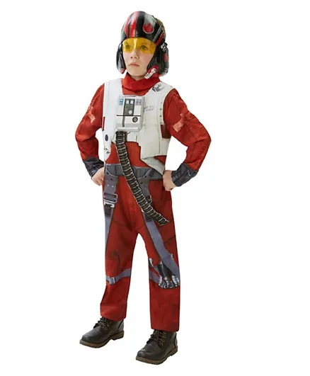 Rubie's Star Wars VII XWing Fighter Pilot Costume - Red
