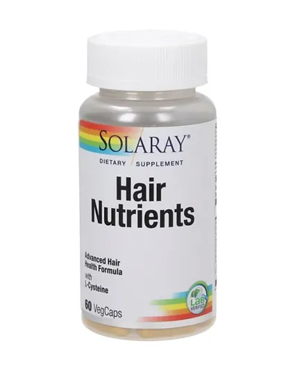 Solaray Hair Nutrient - 60 Capsules