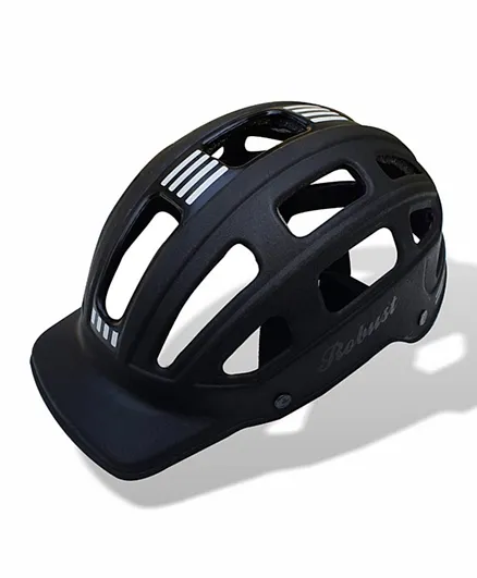Jaspo Lightweight Cycling Helmet - Black