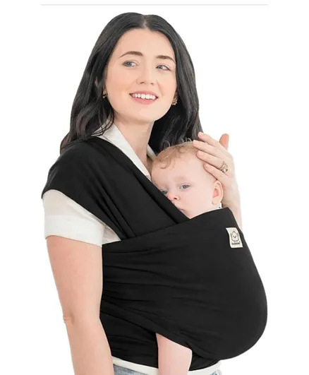 Keababies Baby Wrap Carrier - Trendy Black