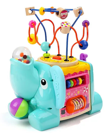 Top Bright Kids Toys 5 In 1 Elephant Activity Cube