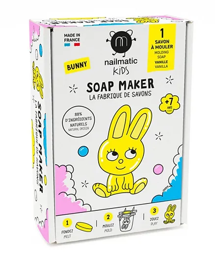 صانع صابون الأطفال بتصميم الأرنب من نيلماتيك DIY