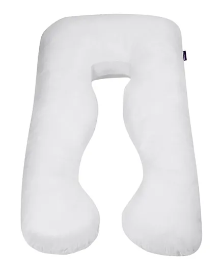 Clevamama Therapeutic Body And Bump Maternity Pillow - White