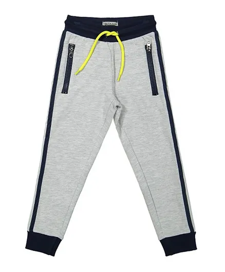 DJ Dutchjeans Jogging Trousers with Zipper Pockets - Grey Melee