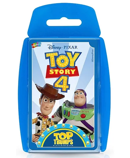 Top Trumps Toy Story 4 Cards - Blue