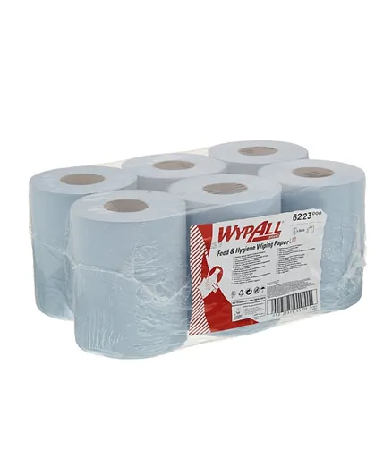 Wypall Service & Retail Wiping Paper - 6 Rolls