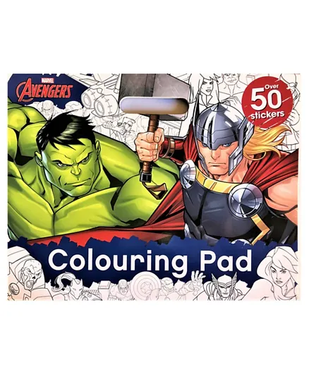 Marvel Avengers Colouring Pad - 64 Pages