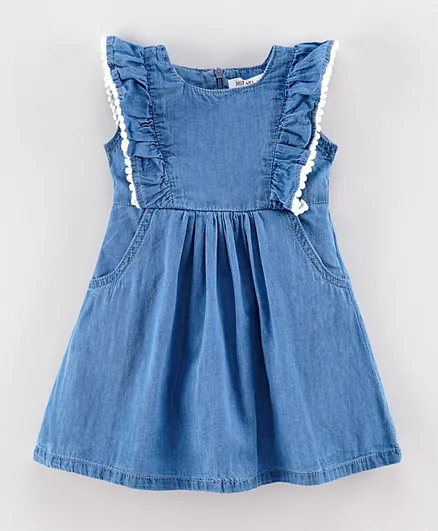 مينوتي فستان  - أزرق