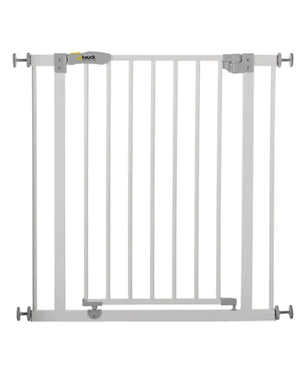 Hauck Open N Stop Safety Gate With Extension White - 21 cm