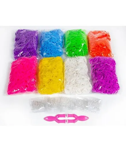 Shimmer N Sparkle Cra-Z-Loom Ultimate Tub - 8100 Pieces