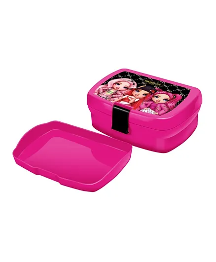 Rainbow High Sandwich Boxes With Inner Tray - Pink