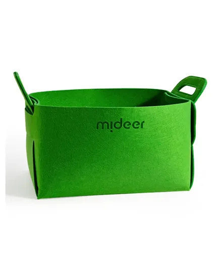 Mideer Toys Fabric Basket - Green