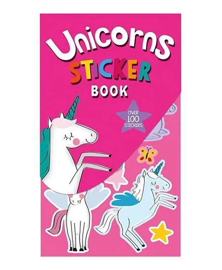 Eurowrap Unicorn Sticker Book - 100 Stickers
