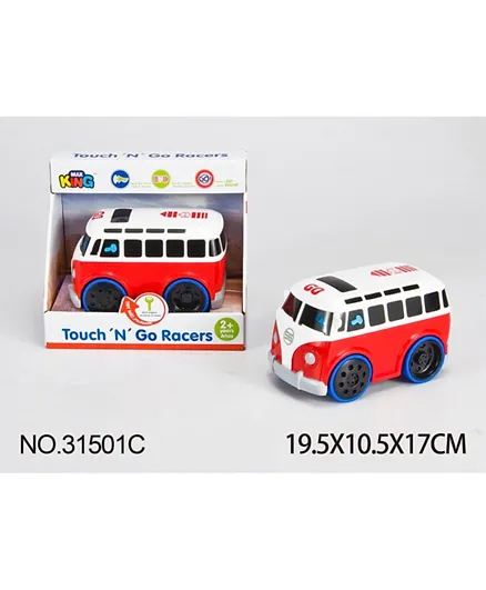 Rollup Kids Touch & Go Car 1 31501C - Red White