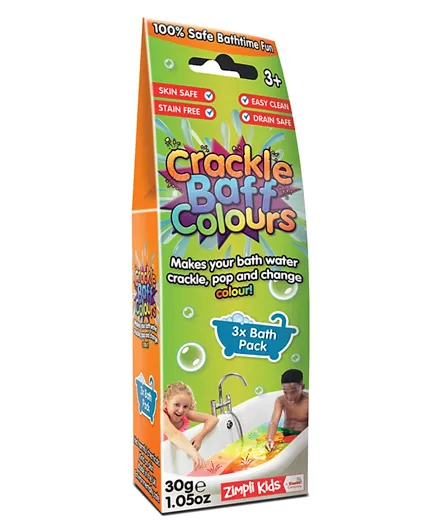 Gelli Baff Crackle Baff Colours Multicolor Pack of 3- 30 Grams
