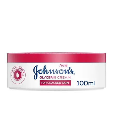 Johnson's Glycerin Cream For Cracked Skin - 100mL